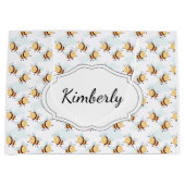 Persoonlijke hommel groot cadeauzakje (Voorkant)