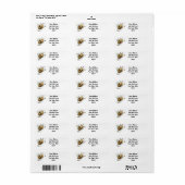 Persoonlijke Hommels Etiket (Full Sheet)