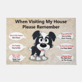 Persoonlijke hond Doormat Deurmat (Voorkant)