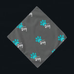persoonlijke hond Funny citaat Pet clothe Bandana<br><div class="desc">hondenklauw,  huisdier Bandana,  kruidnagellak,  Bandana voor honden,  voor katten,  donker,  fuchsie,  gelukkige hond,  leuke zin voor honden,  huisdier,  bot</div>