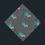 persoonlijke hond Funny citaat Pet clothe Bandana<br><div class="desc">hondenklauw,  huisdier Bandana,  kruidnagellak,  Bandana voor honden,  voor katten,  donker,  fuchsie,  gelukkige hond,  leuke zin voor honden,  huisdier,  bot</div>