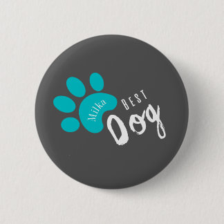 persoonlijke hond Funny quote Pet Ronde Button 5,7 Cm