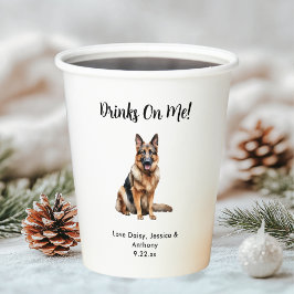 Persoonlijke Hond Huwelijk Papieren Bekers
