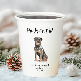 Persoonlijke Hond Huwelijk Papieren Bekers