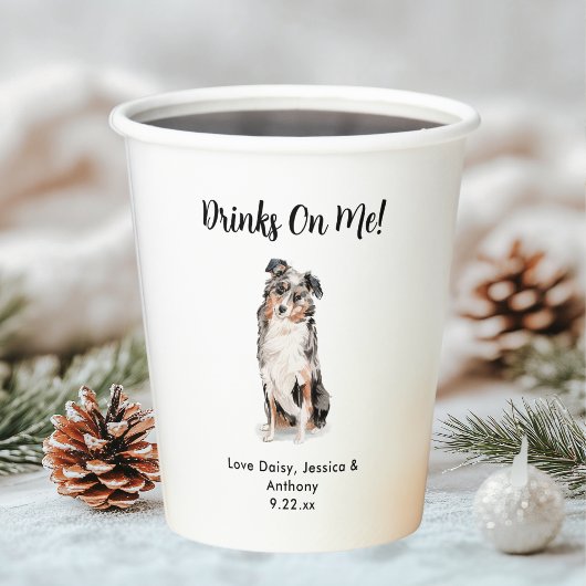 Persoonlijke Hond Huwelijk Papieren Bekers