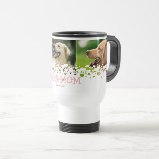Persoonlijke hond Mam Foto Revel Mug Reisbeker (Voorkant rechts)