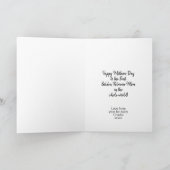 Persoonlijke hond Mam Golden Retriever Moederdag Feestdagen Kaart (Binnen)