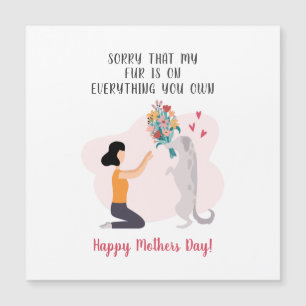 Persoonlijke hond mama Happy Mothers Day Cute
