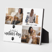 Persoonlijke Hond Moeder Aangepaste Naam | Gelukki Fotoplaat (Zijkant)