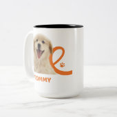 Persoonlijke Hond Mok | Aangepaste Hond Naam Tommy (Voorkant links)