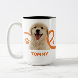 Persoonlijke Hond Mok   Aangepaste Hond Naam Tommy