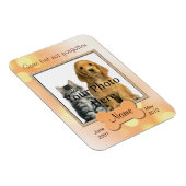 Persoonlijke hond of kat Memorial Magneet (Rechterzijde)