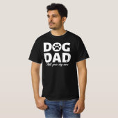 Persoonlijke hond pa T-Shirt (Voorkant volledig)