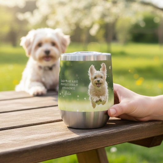 Persoonlijke 'Hond Papa' Foto Vaderdag Cadeau