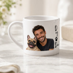 Persoonlijke 'Hond Papa' Fotomok Modern Coole Ca Espresso Kop
