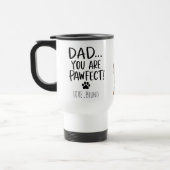 Persoonlijke 'Hond Papa' Reisbeker | Modern Coole (Links)