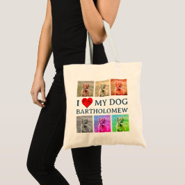 Persoonlijke Hond Pop Art Huisdier Liefhebber Cade Tote Bag