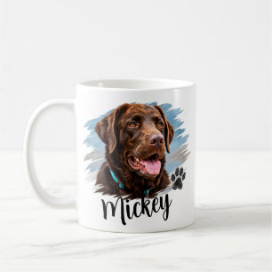 Persoonlijke Hond Portret Koffiemok