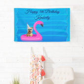 Persoonlijke Honden Drijver Spandoek (Insitu)