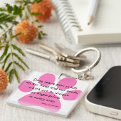 Persoonlijke honden laten verfprinters loslaten Sl Sleutelhanger (Voorkant Rechts)