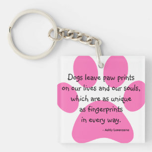 Persoonlijke honden laten verfprinters loslaten Sl Sleutelhanger
