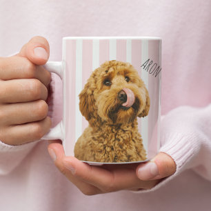 Persoonlijke hondenfoto cadeau voor hondenliefhebb koffiemok