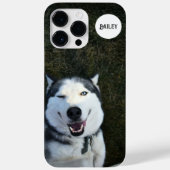 Persoonlijke hondenfoto naam monogram aangepaste h Case-Mate iPhone case (Achterkant)