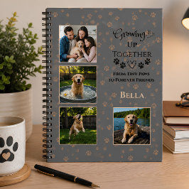 Persoonlijke hondenfoto notitieboek
