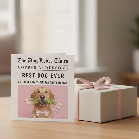 Persoonlijke Hondenkaart | Beste Hond Ooit Krant 
