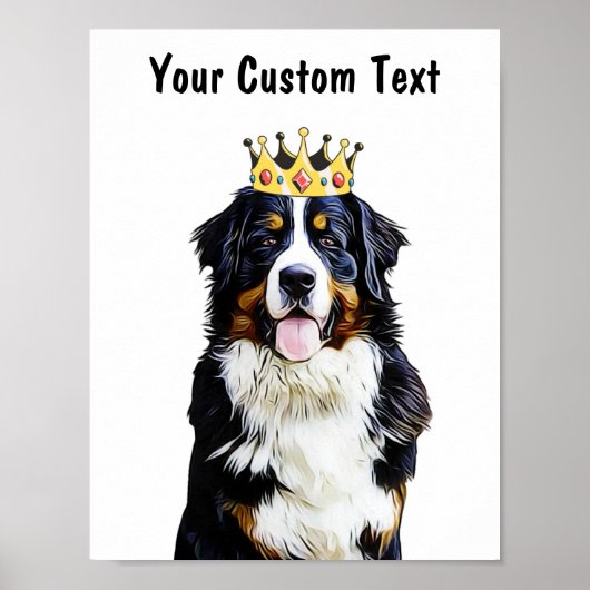 Persoonlijke Hondenmuur Kunst | Border Collie Poster (Voorkant)