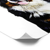 Persoonlijke Hondenmuurkunst | Border Collie Poster (Hoek)