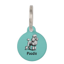 Persoonlijke Hondenpenning Ronde Hond Penning voor