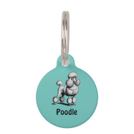 Persoonlijke Hondenpenning Ronde Hond Penning voor