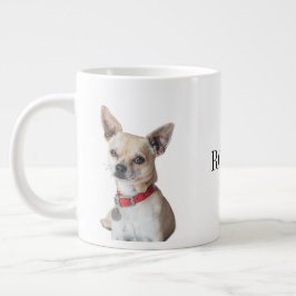 Persoonlijke Hondsfoto | Aangepaste Huisdierennaam Grote Koffiekop