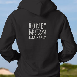 Persoonlijke Honeymoon Road Trip-trui Hoodie