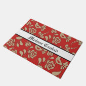 Persoonlijke Hongaarse elegantie Welkom Deurmat (Schuin)