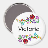 Persoonlijke Hongaarse Kalocsa Magneet (Voorkant / Achterkant)