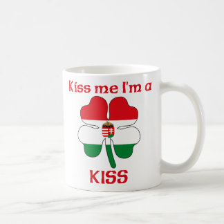 Persoonlijke Hongaarse kus Ik ben Kiss Koffiemok