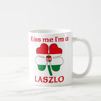 Persoonlijke Hongaarse kus Ik ben Laszlo Koffiemok