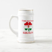 Persoonlijke Hongaarse kus Ik ben Szilagyi Bierpul (Links)