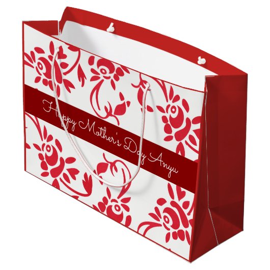 Persoonlijke Hongaarse Multi Occasion Groot Cadeauzakje (Achterkant Gekanteld)