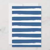 Persoonlijke honkbal baby shower slagman feest roo kaart (Achterkant)