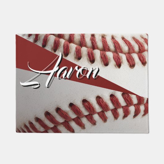Persoonlijke honkbal deurmat (Voorkant)