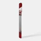 Persoonlijke honkbal iPhone 15 case (Rechterkant)