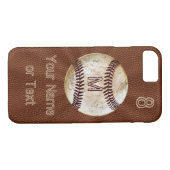  persoonlijke honkbal-iPhone-tassen Case-Mate iPhone Case (Achterkant (Horizontaal))