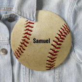 Persoonlijke honkbal knop ronde button 6,0 cm (In situ)