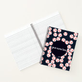 Persoonlijke honkbal-laptop notitieboek (Binnen)