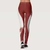 Persoonlijke honkbal leggings (Achterkant)
