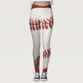 Persoonlijke honkbal leggings (Voorkant)