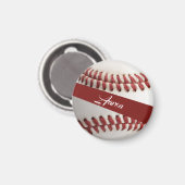 Persoonlijke honkbal magneet (Voorkant / Achterkant)
